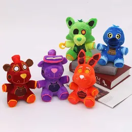 Cinque notti Freddy ripieno di peluche regalo per bambino bambola fazbear orso foxy coniglio bonnie chica juguetes