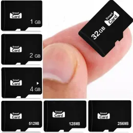 Karten 128 MB 256 MB 512MB 1 GB 2 GB 4 GB 8 GB 16 GB 32 GB MICRO TF -Speicherkarte SD -Kartenklasse 10 für Telefon -Tablet -Smartphone -Adapter