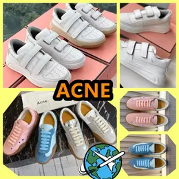 2024 Desginer shoes Acne New Suede Spliced German Training Shoes Star Sports Shoes Board Shoes Women's White Shoes GAI high quality eur 35-40