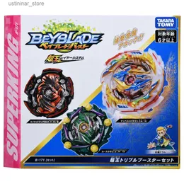 Beyblades Metal Fusion Original New Takara Tomy Beyblade Super KingB171 3-in-One Transformation Set Metal Fusion Battle Gyro Children Toys Boys L416