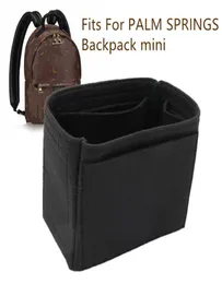Casos de sacos de cosméticos encaixam -se para Palm Springs Backpack Storage Felt Makeup Bag Organizer Inserir Travel7441166