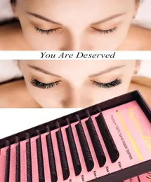 HPNESS FALSE Eyelash Natural Long Lashes Erweiterung Alle Größen 815 mm klassische Wimpern für die Eyelash Academy7078095