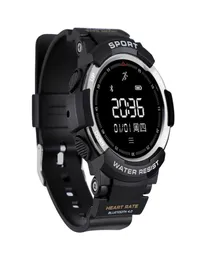 F6 Akıllı İzleme IP68 Su geçirmez Bluetooth Dinamik Akıllı Bilezik Kalp Hızı Monitör Fitness Tracker Android için Akıllı Bilek Swatch IP834854