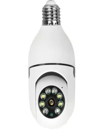 1080p WiFi inomhuskamera E27 BULB Säkerhet Intelligent Mini IP Surveillance Wireless 360 CCTV Baby Monitor Auto Track Smart Home2300482