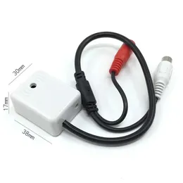 2024 1pcs New Mic Audio Microphone RCA Output Sound Pick Up Device for CCTV Security DVR Cameras for security DVR cameras