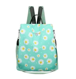 2020 Fashion Women Daisy Print рюкзак Съемный плечевой бретель Antitheft Travel School Sackpack Artackpack A11139743492