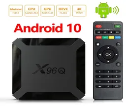 X96Q Android 100 TV Boxes Allwinner H313 2GB16GB دعم 24G WIFI PK TX3 H96 MAX8073075