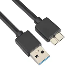 2024 20cm High Speed USB3.0 Adapter Cable Black USB 3.0 Right Angle Type A Male to Micro B Male Connector FOR Compute for high speed USB