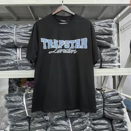 2024 Sommer FW Luxusbrand Fashion Herren Designer T-Shirts Trapstar High Street Letter Print Grafik Tee Lose Tops Casual Streetwear 100% Baumwoll-T-Shirt Übergroße S-XL