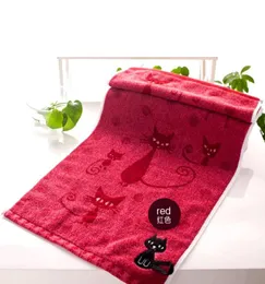 3374 cm Dekorative Baumwolle Terry Handtokalelselelegant gesticktes Badezimmer Handtuch Handtuch Dunkelfarbene Handtuch 7840191