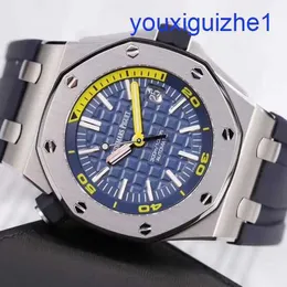 Fancy AP Armband Watch Royal Oak Offshore 42 mm Durchmesser Präzision Stahl Datum Automatische mechanische Herren Uhr Sport Freizeit Luxus Uhr