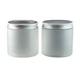 30pcslot 8oz Cosmetic Jars 전체 Seethough Lid Skin Care 제품 패키지 디자인 250G Frost Clear Plastic555161