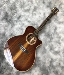 41 inç Tam KOA ahşap AK11 Pikap Halk Elektrikli Akustik Guitar2505838