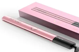 Kipozi Professional Hair Striaghtener Instant Heat Flat Iron 2 In 1 Curling Tool With LCD Display 2201241991994