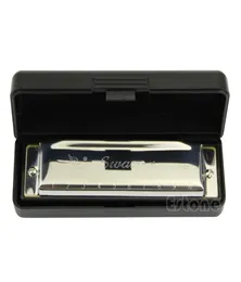 Silver Swan Harmonica 10 Hole Key of C for Blues Rock Jazz Folk Harmonicas New 9550998