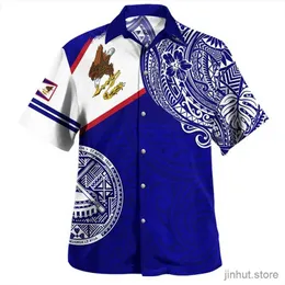 Camisetas masculinas novas camisas de bandeira nacional de samoa americanas para homens samoa casaco de graphic mangas curtas harajuku top