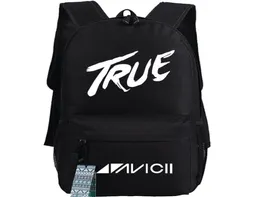 Настоящий рюкзак Avicii Top DJ School Bag Daypack Тим Берглинг Музыкальная школа School Back Spendoor Rucksack Sport Day Pack 2349068