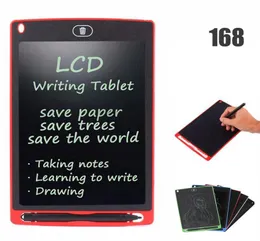 50168d 85 tum LCD Skriva surfplatta Memo ritbrädet Blackboard Handskrivningskuddar med uppgraderad penna för barnkontor en rumpa Chris5683236