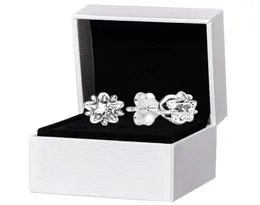 Celestial Sparkling Star Stud Earrings Original box for 925 Sterling Silver CZ crystal Fashion Women Earring set6223624