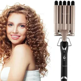 5 Caminhão de tubo aquecimento rápido Curling Iron Curling Cerâmica Ferramentas de ovo de ovo de palito para todos os tipos de cabelo R