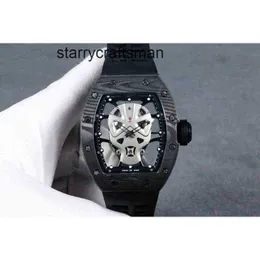 Homens assistem a animação de designer Man Superclone Wristwatch Watch Wristwatches RM052 Thriller de mecânica multifuncional