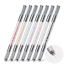 2024 2022 High Quality Professional Double Side Crystal Tattoo Permanent Makeup Pen Manual Pen Microblading Pen Holder for microblading pen