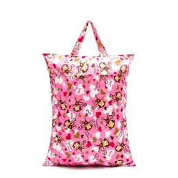 Taschen 45*60 cm Mama Treasure Bag Female Reisetaschen falten faltbare Wiederholbare Doppeltaschen Mutterschaftstasche für Baby mit Griff