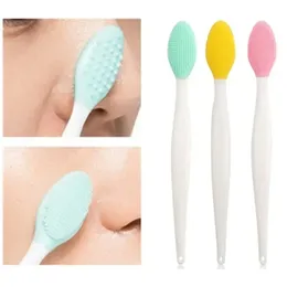 1pc Beauty Skin Care Wash Face Silicone Brush