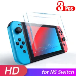 Giocatori 3pack Glass protettivo per Nintend Switch Temperad Glass Screen Protector per Nintend Switch OLED Glass Accessori Film per schermo