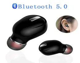 Single1pc Mini X9 X8 EARBUD wireless auricolari non rear Long Standby Time Bluetooth 50 Earphone 3D Sound per Samsung LG9762530