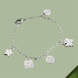 Charm Bracelet Chain Bangle Designer G Luxury Hand Jewelry Bijoux Fairy Star Heart Butterfly Letters Sliver New Fashion High Quality Womens Mens Free Shipping