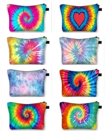 Women Fashion Tiedye Makeup Cosmetic Bag Handbag Wallets Totes Pouch Travel Storage Caps Make Up Brush Wash Bag Bag N6965261