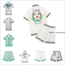 casa blanca casablanc skjorta casablanca män casablancas designer t skjortor grafiska tee mens tshirts bomull blå svart ving