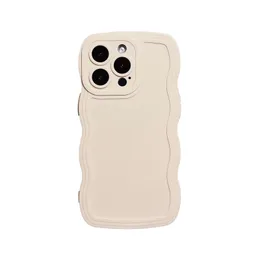 Case for iPhone 12 Pro Case Wave ، تصميم إطار مجعد للنساء الفتيات ، علبة الهاتف الناعمة المرنة TPU المقاومة للصدمات