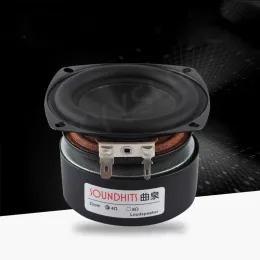 Subwoofer KyySlb 25 ~ 60 W 3 Zoll Lautsprecher Treiber Einheit Tieftöner Subwoofer Bass Hifi Woven Basin leistungsstarker Sound Audioverstärker Lautsprecher