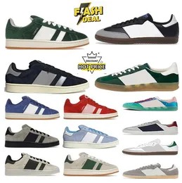 Sneaker grigie in pelle scamosciata originale 00s designer nero scuro nuvola verde meraviglia bianca San Valentino da giorno semi lucido da uomo allenatore femminile da donna Scarpe casual