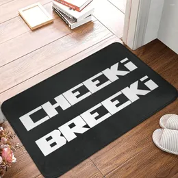 Mattor Escap från Tarkov Game Bath Mat Cheeki Breeki Art Doormat Flanell matta utomhusmatta heminredning