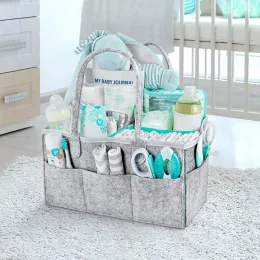 Cintura borse per pannolini neonati per pannolini caddy baby stoccaggio cestino pacchi di maternità pacchetti organizzatore pacchetti panno