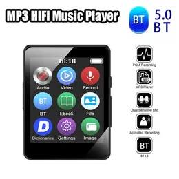 Przenośny odtwarzacz mp3 HiFi Bluetooth 5.0 Muzyka głośnik stereo Mini MP4 odtwarzanie wideo z TFT typu C ładowanie 8/16/32/64GB