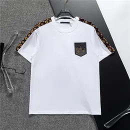 Spielen Sie Designer für Männer T-Shirt Luxus Brandneue Baumwolle runden Hals gedrucktem Buchstaben Logo Anime Lose Short Sleeve Shirt Hip Hop Top M-3xl