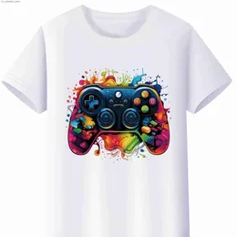 T-shirt Skateboard Skull and Car Stamponed Boys Creative Cashing Casual Lightweight Comfort Short Short Top Top Abbigliamento estivo per bambini Q240418