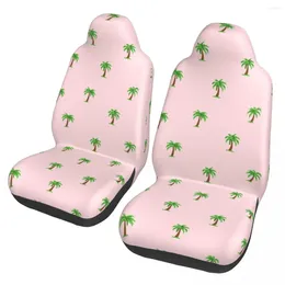 Autositzabdeckungen tropische Palmen universelle Abdeckung wasserdicht für SUV -Sitze Faserschutzschutz