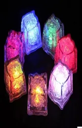 مربع LED ICE CBES 7 COLOL LEGH UP LED ICE CIPES GLOW GLOW ICE FORDER