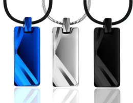 Blue Black Color Highgrade Tungsten Steel Pendant Step by Step Rising Gold Necklace Advanced Color Bright Technology Fashion Uniq7048946