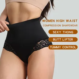 Strengthening Effect of Belly Lace Shaping Underwear, Underwear Waist Tightening Underwear for Women F41813
