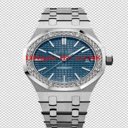 6 Style High Quality Watch N8 Factory 37mm Royal Offshore Oak 15451Stzz1256st 15451orzz1256or Diamond Automatic Lady WOMEN WA5000464