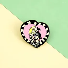 Spille Movie Enamel Lavoro in metallo Pins Love Weird Coppia Badges Backpack Pin Gifts for Friends Wholesale Jewelry