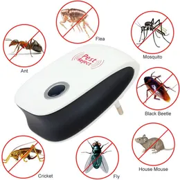 Por atacado Mosquito ultrassônico repelente de insetos eletrônicos repelentes de roedores repelentes de insetos domésticos Repelentes de pragas