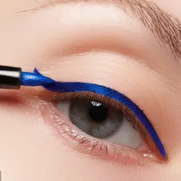 Eyeliner hızlı bir şekilde kurutma Eyeliners kalem gözleri Kozmetik Mat Sıvı Eyeliners Su geçirmez kalıcı Beyaz Sweat Proof 5 Renk Yeni