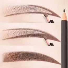 Enhancers 1st Black Brown Gray Pull Eyebrow Pencil Waterproof Eye Brow Enhancer Pen Långvarig Professional Eyes Makeup Tool Cosmetics